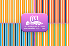 Colorful Vertical Stripe Design Seamless Product Image 1