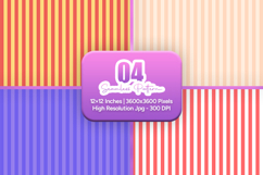 Colorful Vertical Stripes Pattern Product Image 1