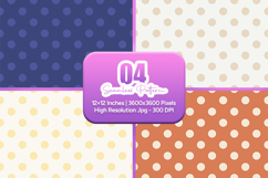 Classic Polka Dot Seamless Pattern Product Image 1