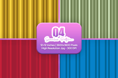 Colorful Vertical Stripe Seamless Pattern Bundle Product Image 1