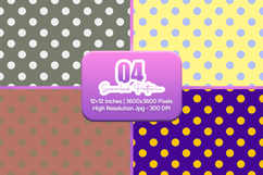 Retro Polka Dot Seamless Pattern Product Image 1