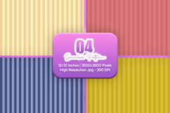 Soft Vintage Stripe Seamless Pattern Product Image 1