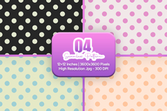 Cute Polka Dot Seamless Pattern Product Image 1