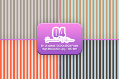 Modern Bold Striped Seamless Pack Product Image 1
