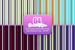 Colorful Vertical Stripe Pattern Product Image 1