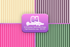 Soft Chic Stripe Seamless Pattern Set Product Image 1