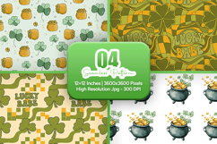 Lucky Babe Clover Seamless Set - Leprechaun &amp; Clovers Product Image 1