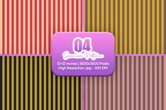 Classic Warm Stripe Seamless Pattern Product Image 1