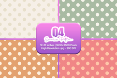 Soft Polka Dot Seamless Pattern Product Image 1