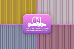 Muted Stripe Seamless Digital Paper Bundle Product Image 1