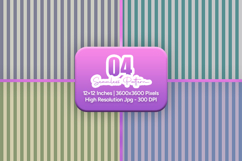 Cool Tone Striped Seamless Patterns Product Image 1