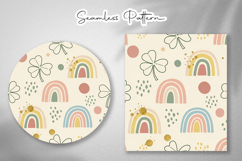 Elegant Gold Clover Seamless Pack - Leprechaun &amp; Clovers Product Image 4