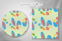 Easter Bunny Ears Seamless Pattern Product Image 4
