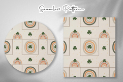 St. Patrick's Day Seamless Patterns - Leprechaun &amp; Clovers Product Image 4