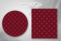 Dark Polka Dot Seamless Pattern Product Image 4