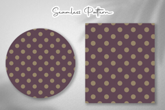 Earth Tone Polka Dot Seamless Pattern Product Image 4