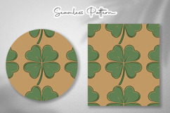 St. Patrick's Day Seamless Patterns - Leprechaun &amp; Clovers Product Image 4