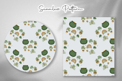 Lucky Rainbow Clover Seamless Set - Leprechaun &amp; Clovers Product Image 4