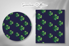 St. Patrick's Day Seamless Patterns - Leprechaun &amp; Clovers Product Image 4
