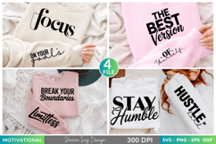 motivational svg, sleeve design svg, inspirational svg Product Image 1