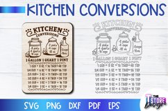 Kitchen Conversions Laser Cut | Kitchen SVG Design | CNC Product Image 1