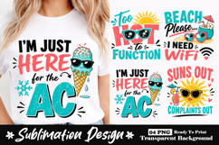 Summer Funny Quotes Sublimation design PNG Product Image 1