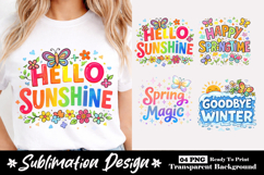 Shell Yeah Summer Sublimation Design Product Image 1