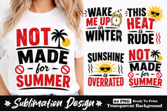 Summer Funny Quotes Sublimation design PNG Product Image 1