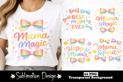 Mama Magic Mother’s Day Sublimation Design Product Image 1