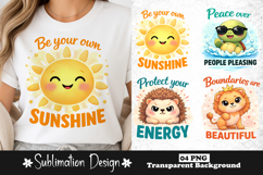 Positive Energy Quotes Sublimation Design Product Image 1
