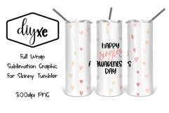 Singles Awareness | Valentine&#039;s Sublimation Tumbler Product Image 1