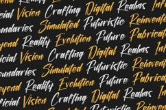 Sinthetic Virtual - Modern Brush Font Product Image 13