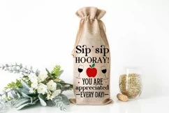 Sip Sip Hooray You Are SVG, School SVG Design Product Image 2