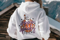 Sippin Spooky SVG Halloween Quotes PNG Design Product Image 4