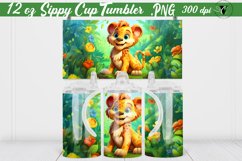 Sippy Cup wrap | Baby animals Product Image 1