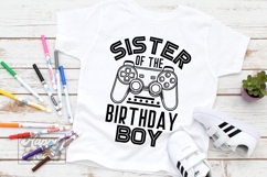 Sister Of The Birthday Boy Level Unlocked SVG Video Game PNG Product Image 2