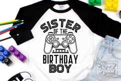 Sister Of The Birthday Boy Level Unlocked SVG Video Game PNG Product Image 5