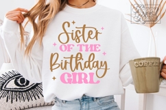 Sister Of The Birthday Girl SVG PNG - First Birthday Girl Product Image 3