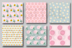 Bloom Digital Papers, Spring Floral Seamless Pattern Product Image 4