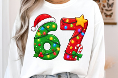 Six Seven 6 7 Christmas PNG Product Image 2