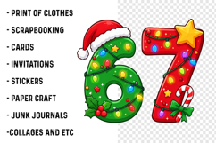 Six Seven 6 7 Christmas PNG Product Image 3