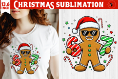 Funny Six Seven sublimation | Cool Santa and animals clipart Product Image 1