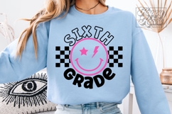 Retro 6th Grade SVG - Back To School PNG - Sixth Grade Era Product Image 3