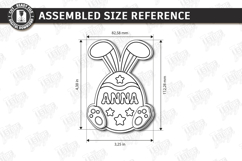 Paintable Easter Characters Laser Cut Bundle | Kids Easter Product Image 23