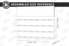 Coffee Pod Holder Laser Cut | Wall Coffee Capsule Holder SVG Product Image 2