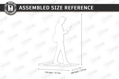 Phone Stand Laser Cut|Human Figures Silhouette |Phone Holder Product Image 2