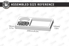 Wraps and Fries Tray Laser Cut | Food Tray | Serving Board Product Image 2
