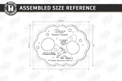 Easter Bunny Treat Tray Laser Cut Bundle | Carrot and Milk Product Image 14