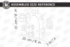 Tooth Fairy Doors Laser Cut Bundle|Kids Room Decor|Mini Door Product Image 9