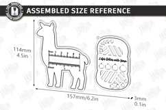 Knitting Needle Gauge Laser Cut | Knitting Accessories SVG Product Image 2